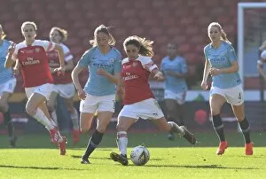 Arsenal v Manchester City - Continental Cup Final 2019 Collection: van de Donk Beckie 1 190223PAFC