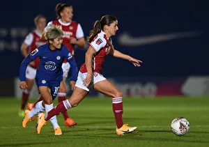 Van de Donk Sprints Past Ji: Chelsea Women vs. Arsenal Women in Continental Cup Clash
