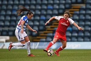 Reading Ladies Fc V Arsenal Women 2017-18 Prints: Van de Donk vs. Harding: Clash of the WSL Stars