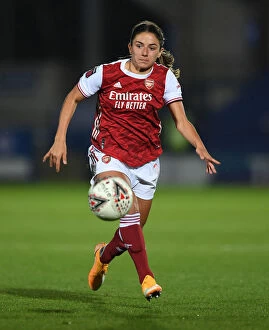 Images Dated 7th October 2020: Van de Donk's Star Performance: Arsenal Women Defeat Chelsea in Continental Cup Showdown