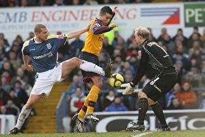 Cardiff City V Arsenal FA Cup Prints: Van Persie Stalemate: Arsenal's Star vs
