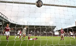 West Ham United V Arsenal 2009-10 Prints: Van Persie Stuns West Ham: The Thrilling First Goal for Arsenal