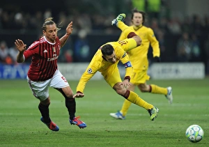 Van Persie vs. Mexes: Clash in the Champions League