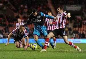 Van Persie vs Turner and O'Shea: Intense Battle in Sunderland's FA Cup Clash with Arsenal