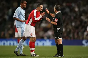 Manchester City V Arsenal 2008-09 Prints: Van Persie's Agony: Manchester City's 3-0 Victory Over Arsenal (2008)