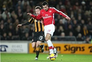 Hull City v Arsenal 2008-9 Collection: Van Persie's Brilliance: Arsenal's 3-1 Win Over Hull City, January 17, 2009