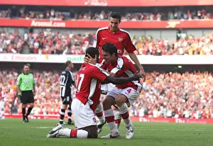 Van Persie's Double: Arsenal's Triumph over Newcastle (30/8/2008)