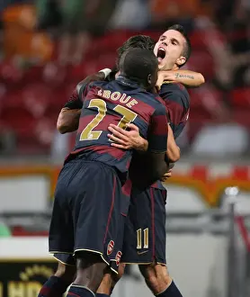 Van Persie's Euphoric Moment: Arsenal's Winning Goal Against Ajax (4/8/07)