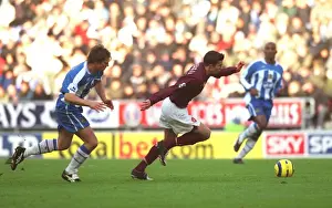 Wigan V Arsenal 2005-6 Prints: Van Persie's Spinning Goal: Arsenal's Comeback at Wigan, 19/11/2005 (3-2)