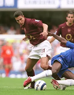 Van Persie's Strike: Arsenal's 1-0 Victory Over Chelsea at Stamford Bridge (2005)