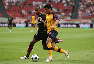 Arsenal V Seville Prints: Vela's Brilliant Goal: Beating Konko for Arsenal at the Amsterdam Tournament, 2008