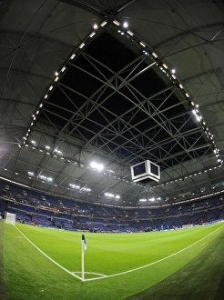 Schalke 04 V Arsenal 2012-13 Prints: Veltins-Arena: Schalke 04 vs. Arsenal FC, UEFA Champions League (2012-13)