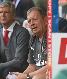 Vic Akers: Arsenal Kit Manager at Huddersfield Town Match