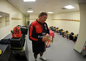 West Bromwich Albion V Arsenal 2015-16 Prints: Vic Akers: Arsenal Kit Preparation Ahead of West Bromwich Albion Match (2015-16)