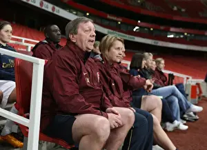 Arsenal Ladies V Chelsea 2007-8 Prints: Vic Akers Leads Arsenal Ladies to 4:1 Victory over Chelsea in Women's Premier League