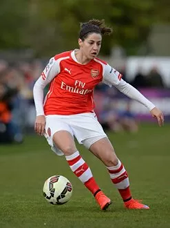 Images Dated 30th April 2015: Vicky Losada Faces Off: Chelsea vs. Arsenal - WSL Showdown