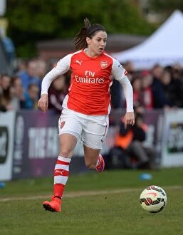 Images Dated 30th April 2015: Vicky Losada Faces Off in Intense WSL Clash: Chelsea vs. Arsenal