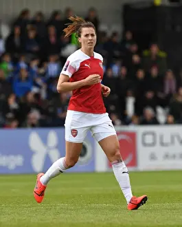 Arsenal Women V Manchester City Women 2018-19 Prints: Viki Schnaderbeck: In Action for Arsenal Women Against Manchester City