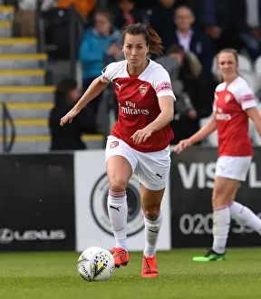 Arsenal Women V Manchester City Women 2018-19 Prints: Viki Schnaderbeck: In Action for Arsenal Women Against Manchester City (2018-19)
