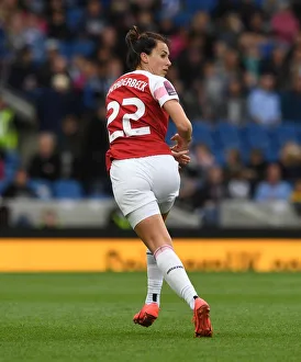 Brighton And Hove Albion Women V Arsenal Women 2018-19 Prints: Viki Schnaderbeck in Action: Arsenal Women vs. Brighton & Hove Albion, FA WSL, 2019