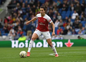Brighton And Hove Albion Women V Arsenal Women 2018-19 Prints: Viki Schnaderbeck in Action: Arsenal Women vs Brighton & Hove Albion (FA WSL 2018-19)