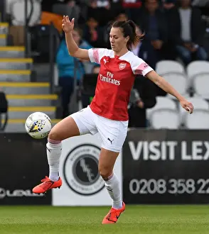 Arsenal Women V Manchester City Women 2018-19 Prints: Viki Schnaderbeck in Action: Arsenal Women vs Manchester City Women
