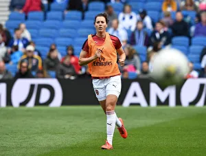 Brighton And Hove Albion Women V Arsenal Women 2018-19 Prints: Viki Schnaderbeck: Arsenal Women's Defensive Star Ahead of Brighton Clash