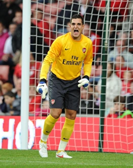 Southampton V Arsenal 2012-13 - Pre Season Prints: Vito Mannone in Action: Arsenal vs. Southampton, 2012 Pre-Season Clash