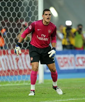 Vito Mannone in Action: Arsenal vs Malaysia XI (2012)