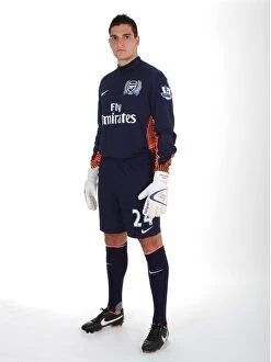 Images Dated 4th August 2011: Vito Mannone (Arsenal). Arsenal Photocall, Emirates Stadium, Arsenal Football Club