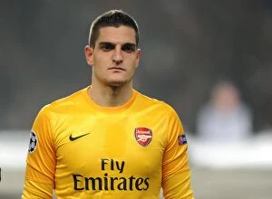 Images Dated 24th October 2012: Vito Mannone: Arsenal FC vs. FC Schalke 04, UEFA Champions League, 2012
