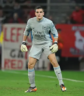 Vito Mannone: Arsenal Substitute Goalkeeper in UEFA Champions League Match Against Olympiacos (2011-12)