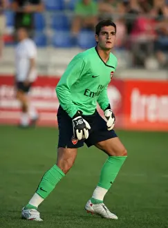 Vito Mannone: Arsenal's Radiant Goalkeeper in 2008 Pre-Season Victory