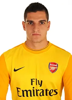 Previous Season Players Prints: Vito Mannone at Emirates Stadium, Arsenal Football Club, London, 2009