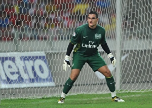 Vito Mannone at Suajuna Hotel, Kuala Lumpur, 2011 (Arsenal Football Club)