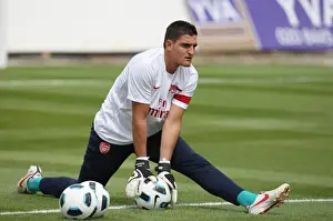 Barnet V Arsenal 2010-11 Prints: Vito Mannone's Debut: Arsenal's 4-0 Pre-Season Triumph Over Barnet (2010)