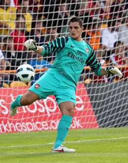 Barnet V Arsenal 2010-11 Prints: Vito Mannone's Shine: Arsenal's 4-0 Pre-Season Victory Over Barnet (2010)