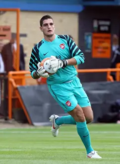 Barnet V Arsenal 2010-11 Prints: Vito Mannone's Shine: Arsenal's Dominant 4-0 Pre-Season Win Against Barnet (2010)