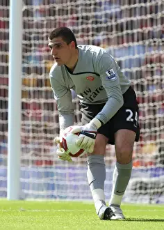 Arsenal V Stoke City 2008-09 Prints: Vito Mannone's Triumph: Arsenal's Exhilarating 4-1 Victory Over Stoke City in the Premier League (May 24)