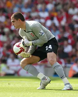 Arsenal V Stoke City 2008-09 Prints: Vito Mannone's Victory: Arsenal's 4-1 Win Over Stoke City in the Barclays Premier League