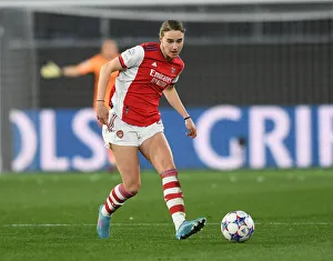 VfL Wolfsburg V Arsenal Women 2021-22 Prints: Vivianne Miedema in Action: Arsenal WFC vs