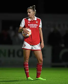 Arsenal Women V Ajax Women 2022-23 Prints: Vivianne Miedema in Action: Arsenal Women Take on AFC Ajax in UEFA Champions League Qualifier