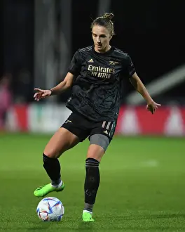Ajax Women V Arsenal Women 2022-23 Prints: Vivianne Miedema in Action: Arsenal Women Take on Ajax Women in UEFA Champions League Qualifier