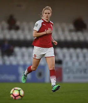 Arsenal Women V Reading Women 2017-18 Prints: Vivianne Miedema in Action: Arsenal Women Dominate Reading Ladies, WSL (2018)