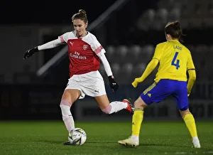 Arsenal Women V Birmingham City Women - WSL Continental Cup 2018-19 Prints: Vivianne Miedema in Action for Arsenal Women vs Birmingham City Women - WSL Continental Tyres Cup