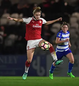 Arsenal Women V Reading Women 2017-18 Prints: Vivianne Miedema in Action for Arsenal Women vs Reading Ladies