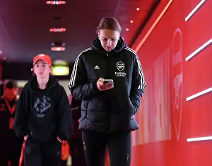 Arsenal Women V Manchester United Women 2022-23 Prints: Vivianne Miedema: Arsenal Star Ready for FA WSL Clash Against Manchester United