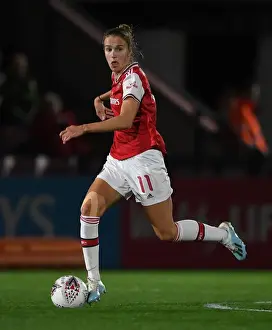 Arsenal Women V Fiorentina Women 2019-20 Prints: Vivianne Miedema: Arsenal Women's Star in UEFA Champions League Action