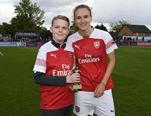 Arsenal Women V Manchester City Women 2018-19 Prints: Vivianne Miedema Claims Player of the Season Award after Arsenal Women's Thrilling Showdown with Manchester City