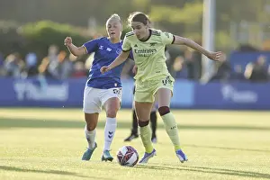 Everton Women V Arsenal Women 2021-22 Prints: Vivianne Miedema Faces Off Against Everton: Arsenal Women vs Everton Women, FA WSL 2021-22